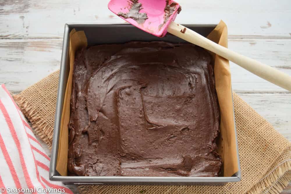Two Ingredient Fudge with Peppermints