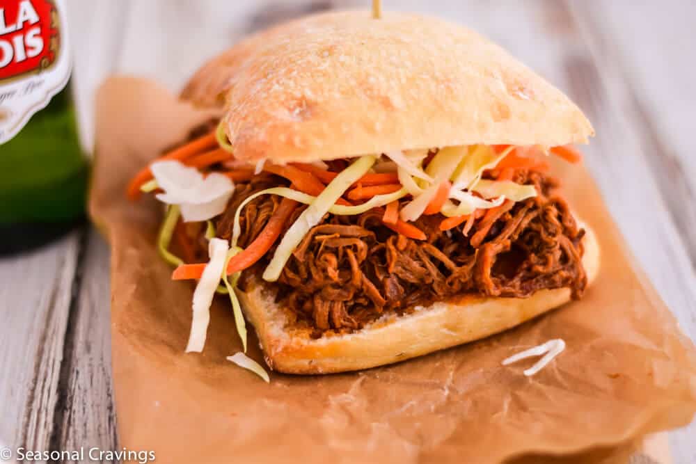 Three Ingredient Pulled Pork Barbeque