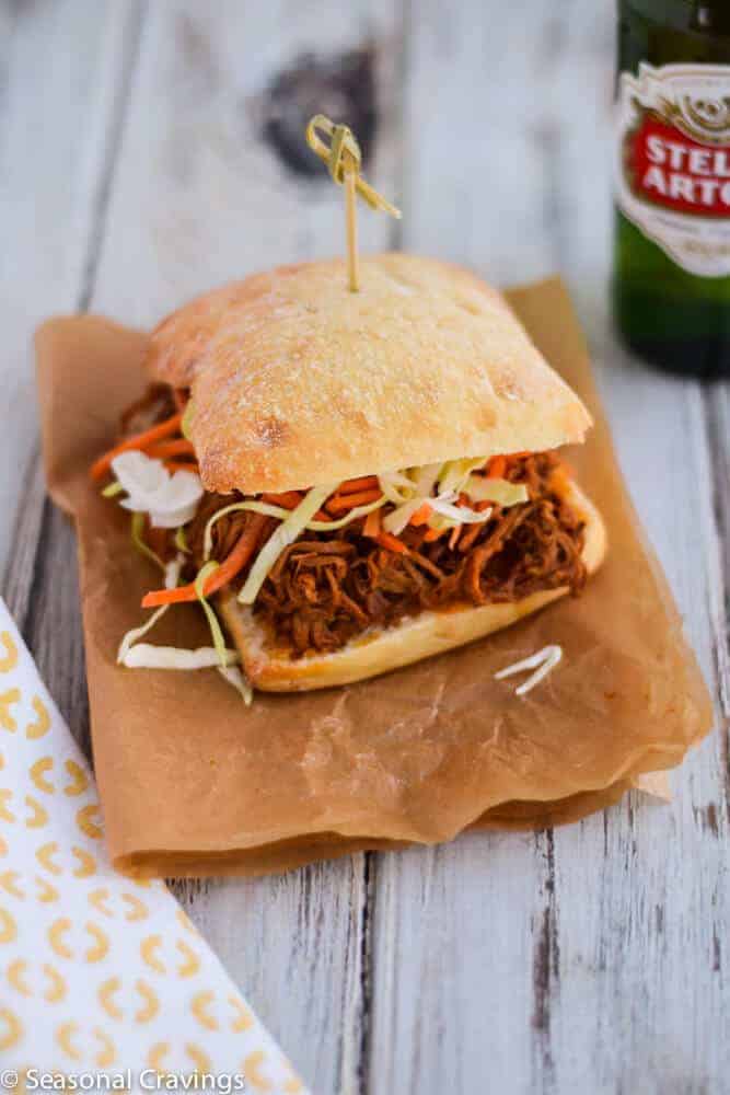 Three Ingredient Pulled Pork Barbeque