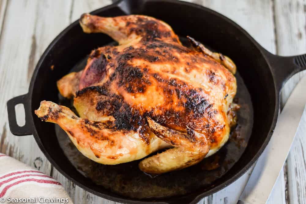 Blood Orange Roast Chicken | seasonalcravings.com