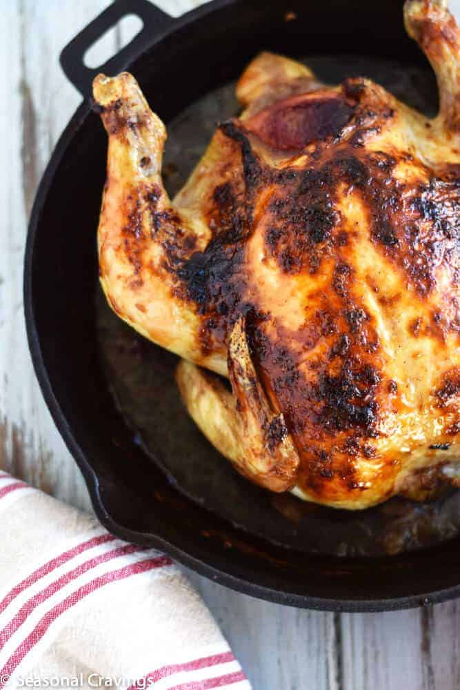 Blood Orange Roast Chicken | seasonalcravings.com