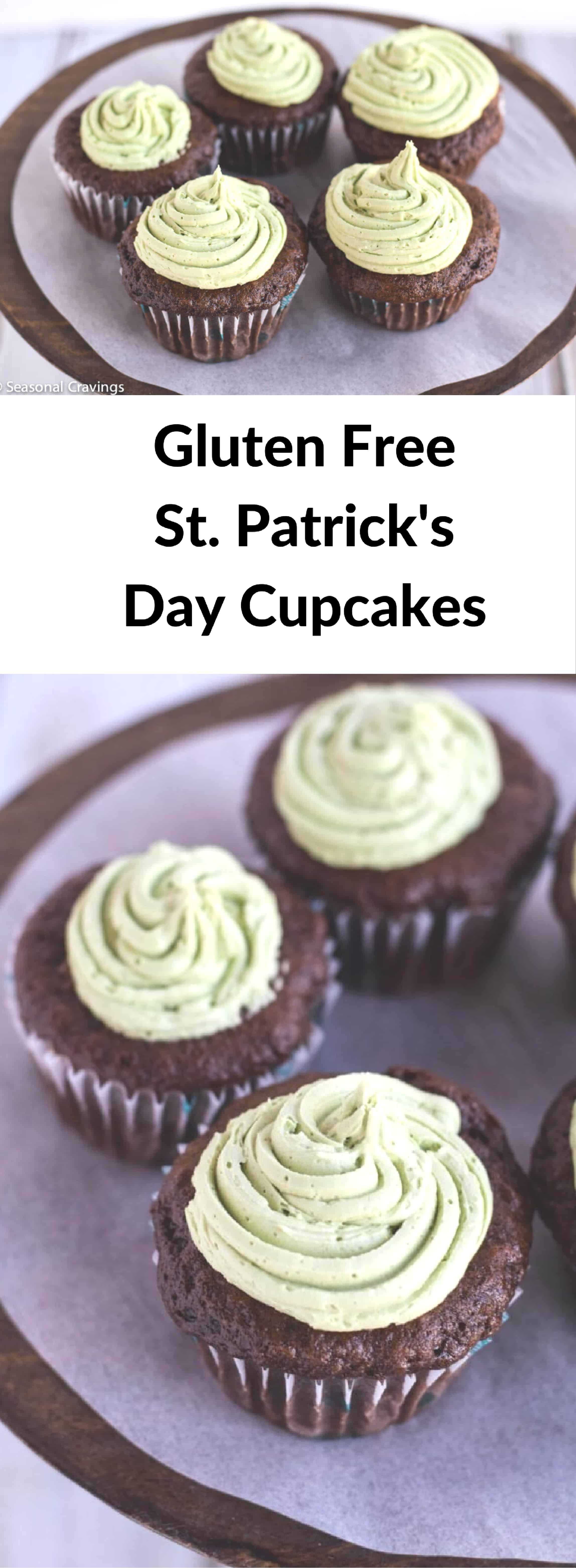 Gluten Free St. Patrick's Day Cupcakes