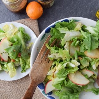 Escarole Salad With Apples and Smoked Almonds