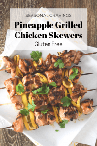 grilled chicken skewers