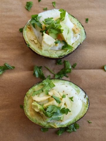Baked Avocado and Egg