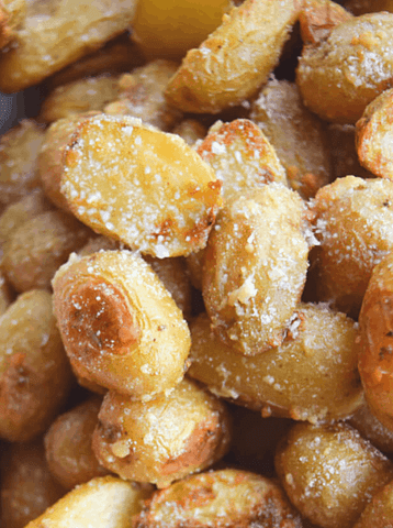 teeny roasted potatoes