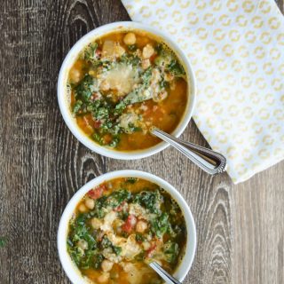 Tuscan Chickpea Soup with Kale