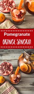 Pomegranate orange sangria is a vibrant and refreshing cocktail that combines the juicy flavors of pomegranate and orange.