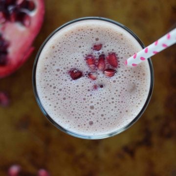 Pink Pomegranate Smoothie