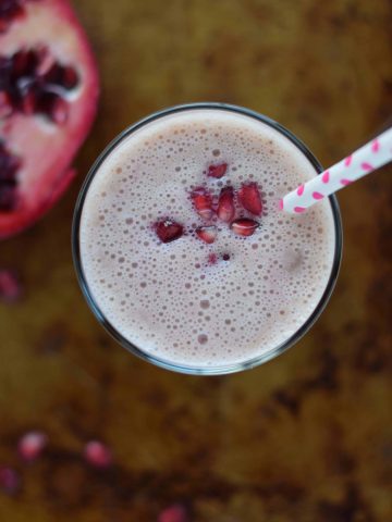 Pink Pomegranate Smoothie