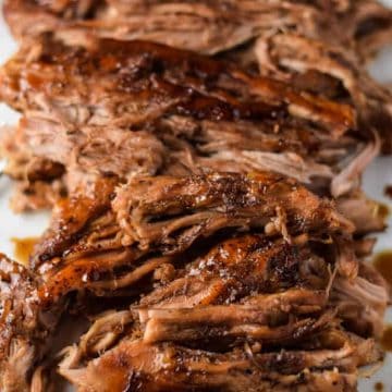 Slow Cooker Balsamic Pork