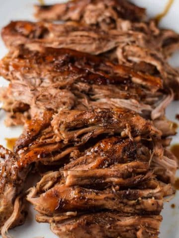 Slow Cooker Balsamic Pork