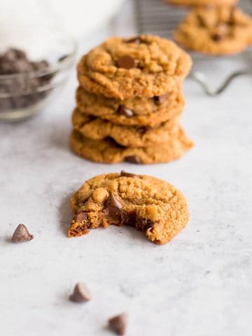 five ingredient chocolate chip cookies