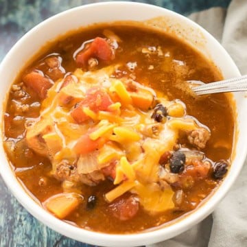 Healthy Turkey Chili - gluten free