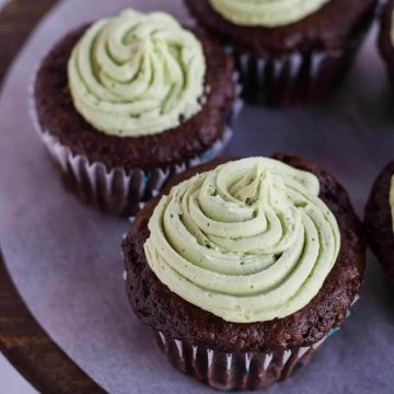 Gluten Free St. Patrick's Day Cupcakes