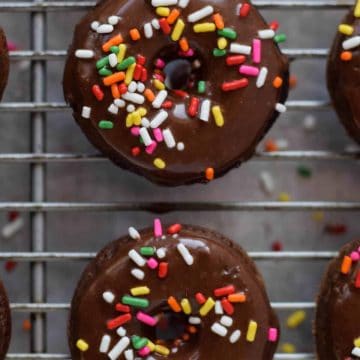 Gluten Free Chocolate Doughnuts