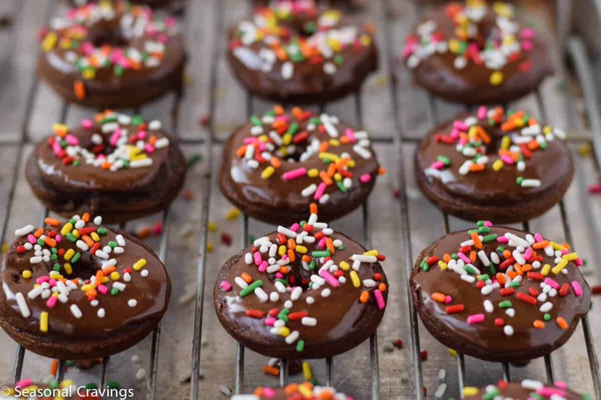 Gluten Free Chocolate Doughnuts