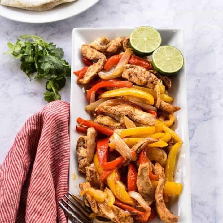 Sheet Pan Chicken Fajitas · Seasonal Cravings