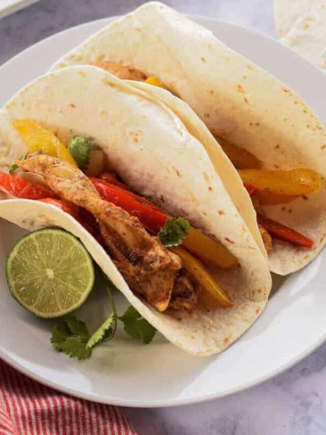 Sheet Pan Chicken Fajitas