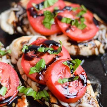 Five Ingredient Caprese Chicken