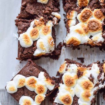Five Ingredient Gluten Free Brownies