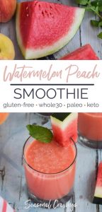 Watermelon peach smoothie is a refreshing blend of two summer fruits that creates the perfect balance of flavors. Enjoy this delicious and healthy watermelon peach smoothie recipe today!