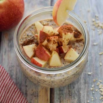 Apple Pie Overnight Oats