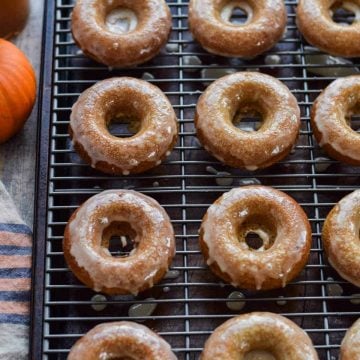 Gluten Free Apple Cider Doughnuts