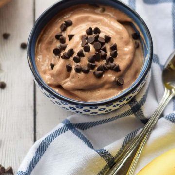 Healthy Chocolate Banana Ice Cream
