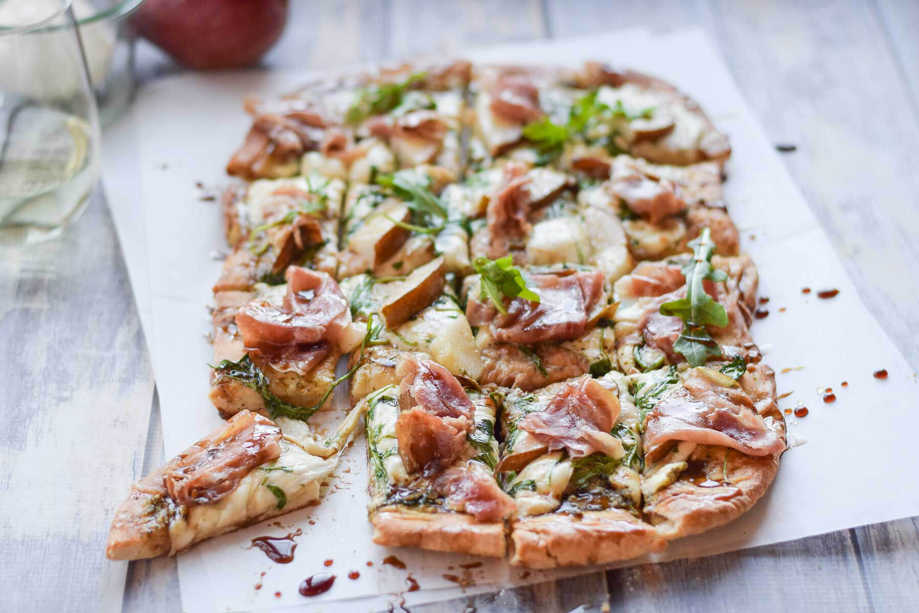 Arugula and Prosciutto Pizza