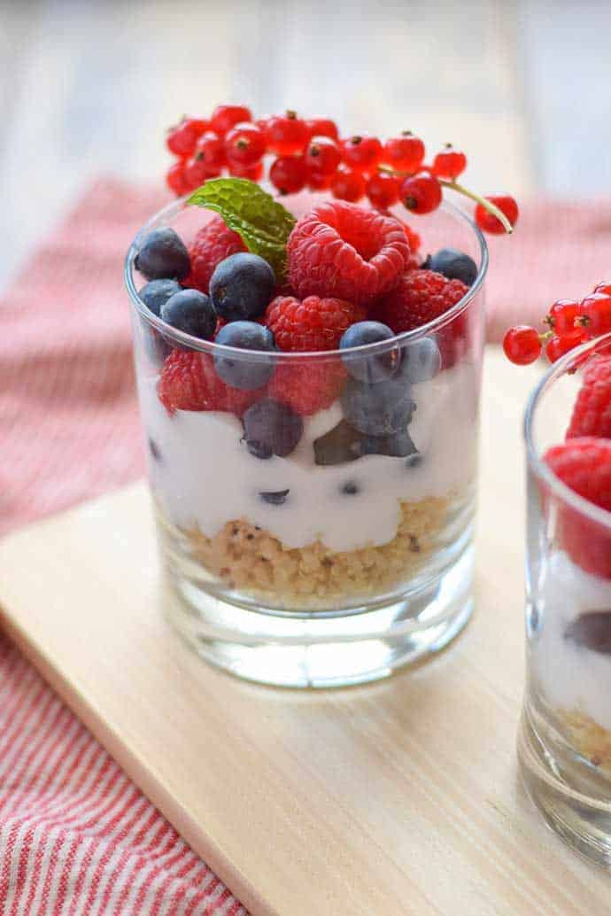Quinoa Yogurt Parfait