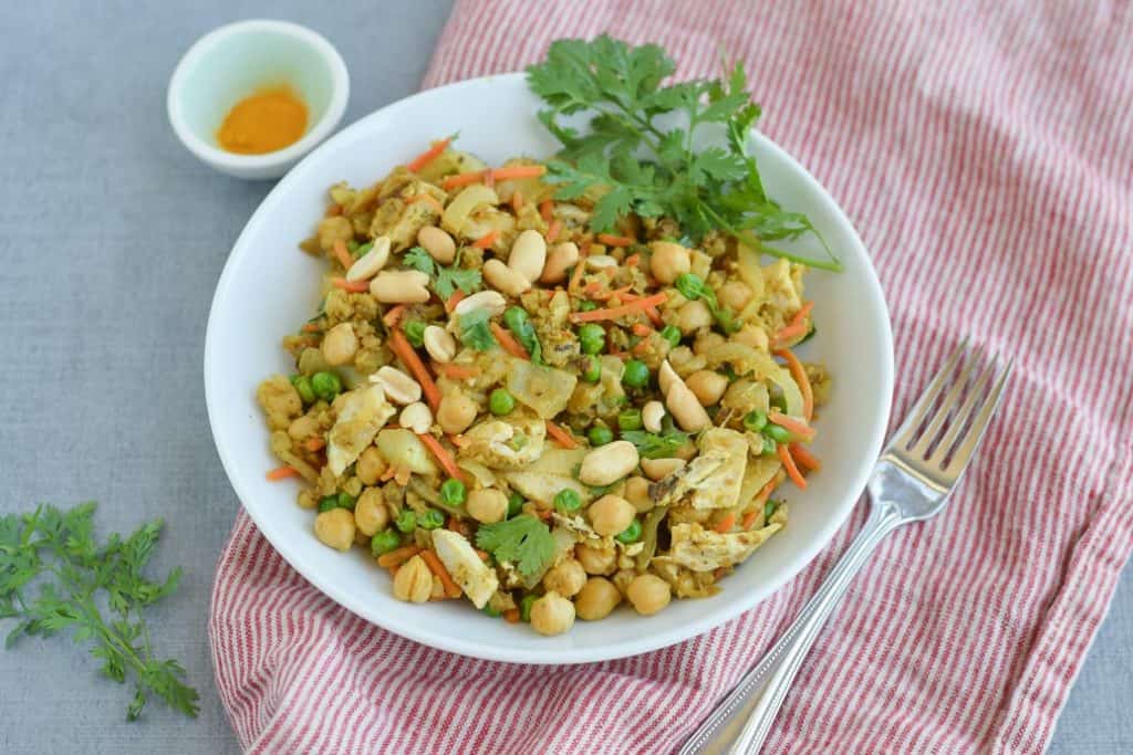 Indian Cauliflower Rice Seasonal Cravings