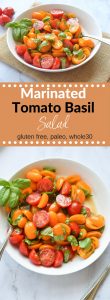 Marinated Tomato Basil Salad