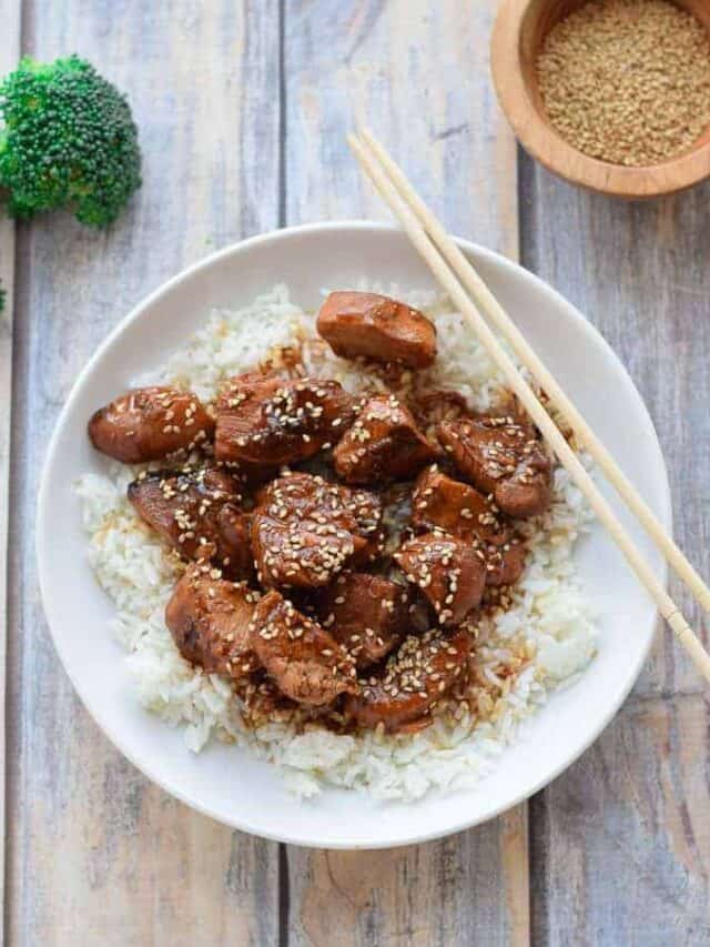 Instant Pot Sesame Chicken