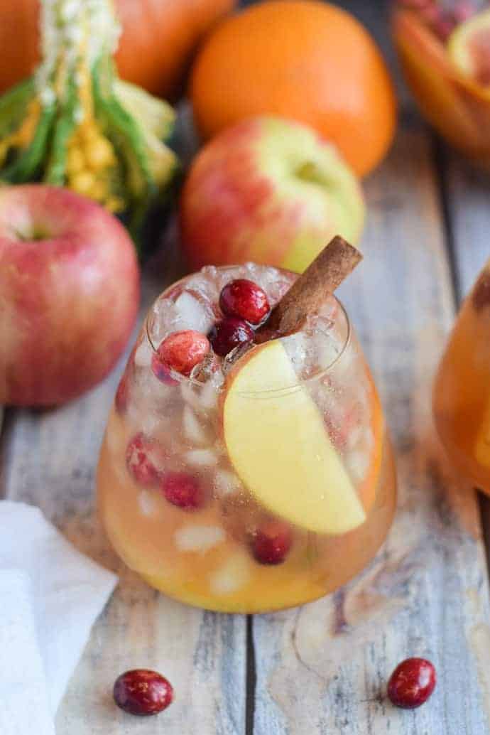 Apple Cider Sangria - Seasonal Cravings