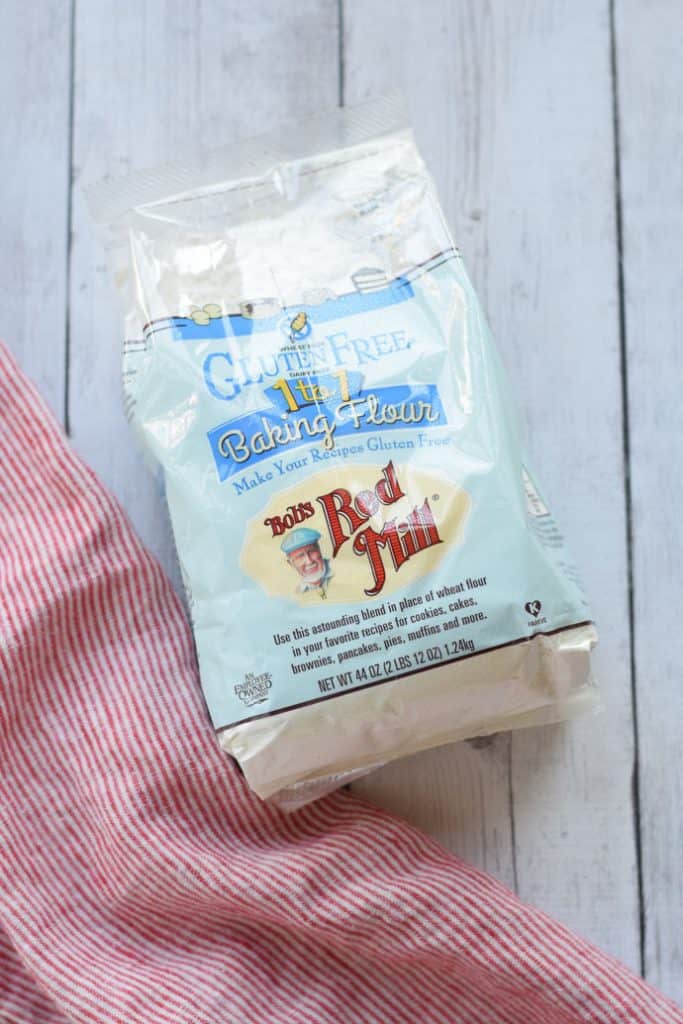 Bag of gluten free flour