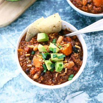 Instant Pot Turkey Quinoa Chili · Seasonal Cravings
