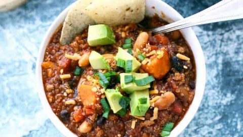 Instant Pot Turkey Quinoa Chili