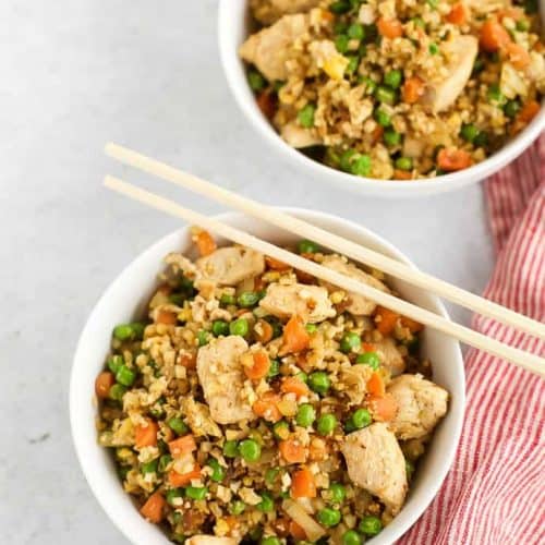 Chicken Fried Cauliflower Rice
