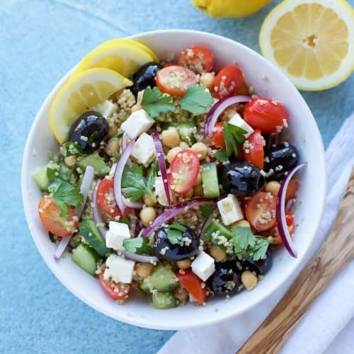 Greek Quinoa Salad - Gluten Free · Seasonal Cravings