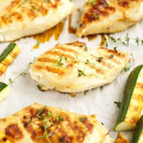 Grilled lemon thyme chicken seasonal cravings