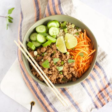 indonesian beef bowl