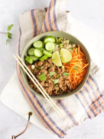 indonesian beef bowl