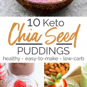 Discover 10 delicious and healthy keto chia seed puddings.