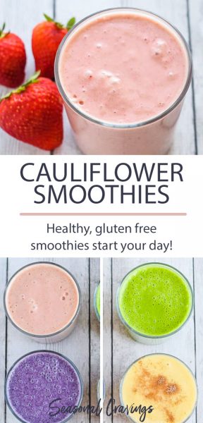 healthy cauliflower smoothies