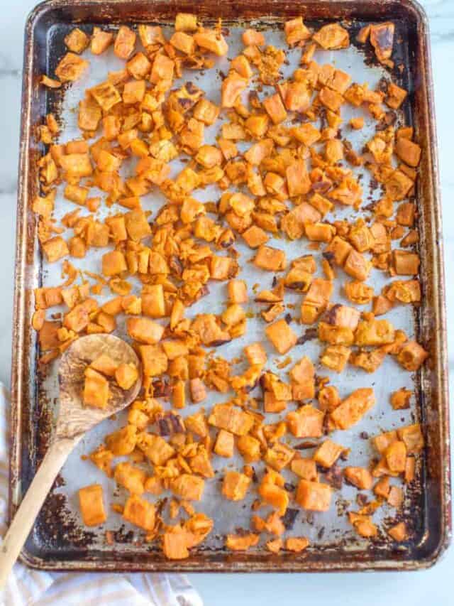 Seasoned Roasted Sweet Potatoes Story