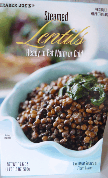 steamed lentils trader joes
