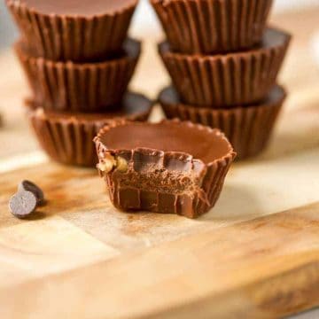 keto chocolate fat bomb with bite