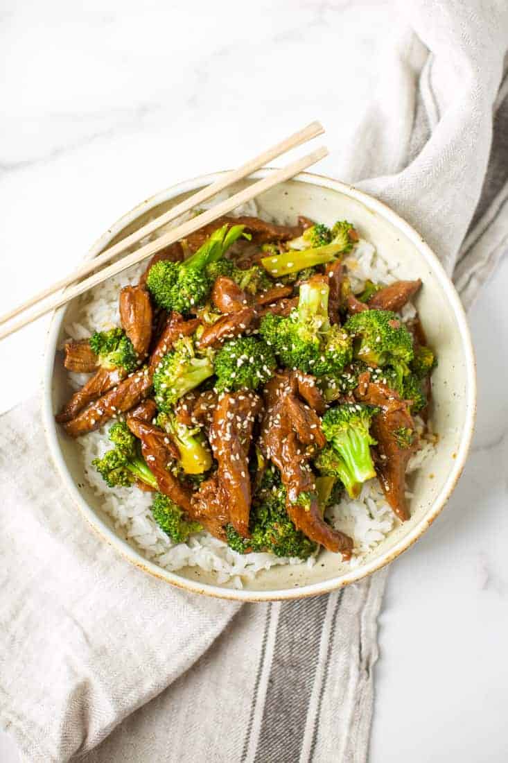 Instant Pot Beef and Broccoli gluten free