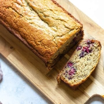 Blackberry Banana Bread